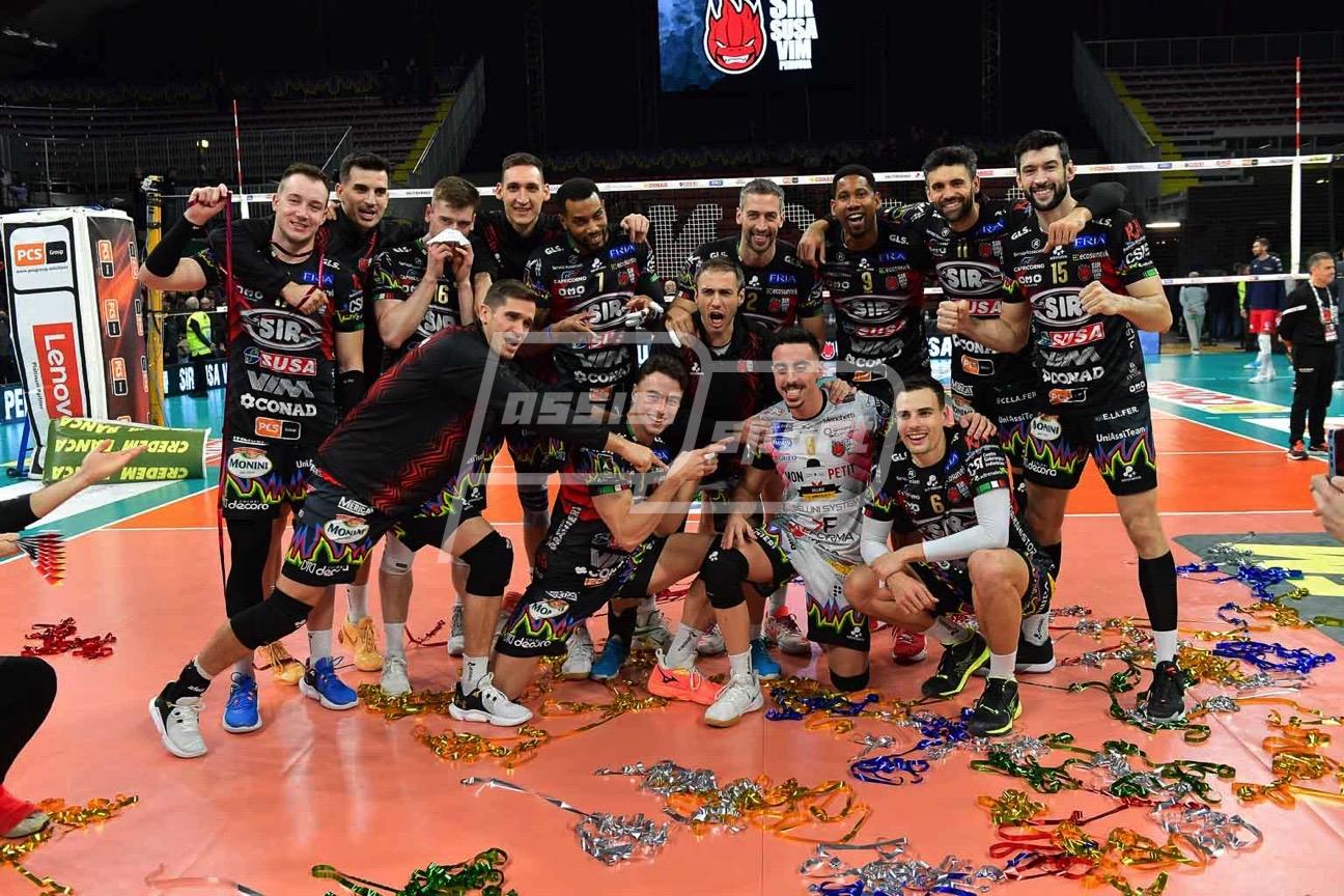 Volley Superlega La Sir Perugia Batte Taranto Al Palabarton 3 0 